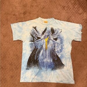 The Mountain Blue Tye Dye Mystical Fairy Creature T-Shirt